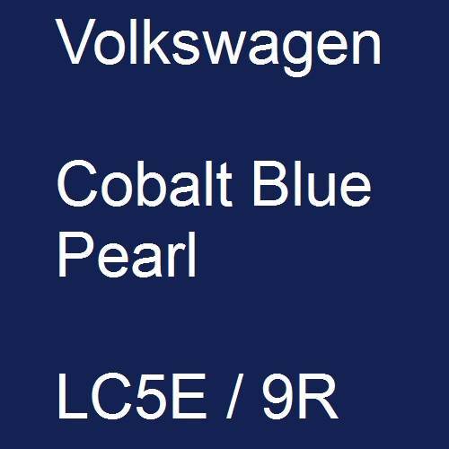 Volkswagen, Cobalt Blue Pearl, LC5E / 9R.